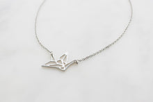 Load image into Gallery viewer, Origami Crane Necklace